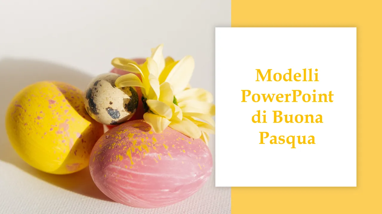 Modelli PowerPoint di felice giorno di Pasqua per presentazioni aziendali