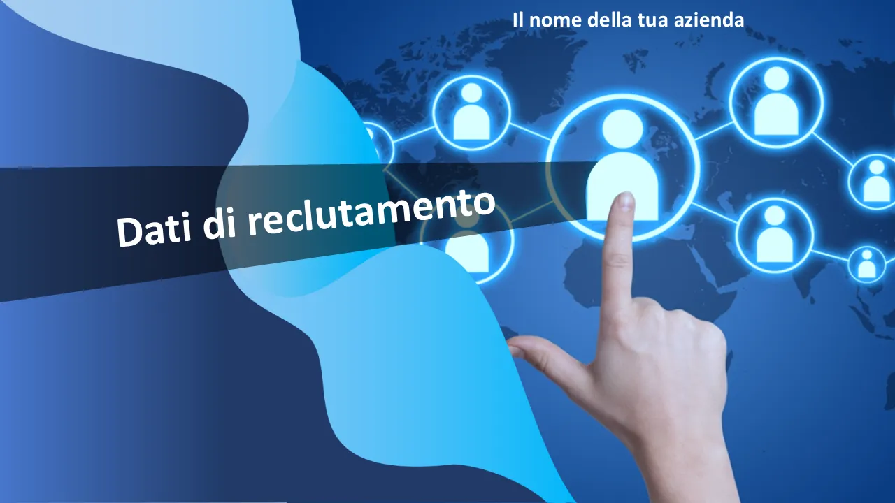 Modelli PowerPoint per dati di reclutamento