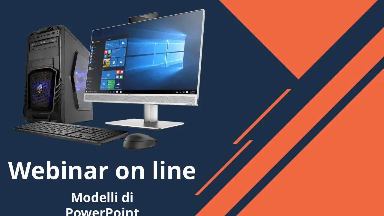 Modelli PowerPoint per webinar online per presentazioni aziendali
