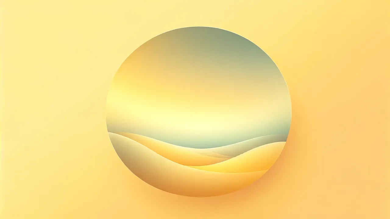 Modello di sfondo sfumato giallo per presentazioni aziendali