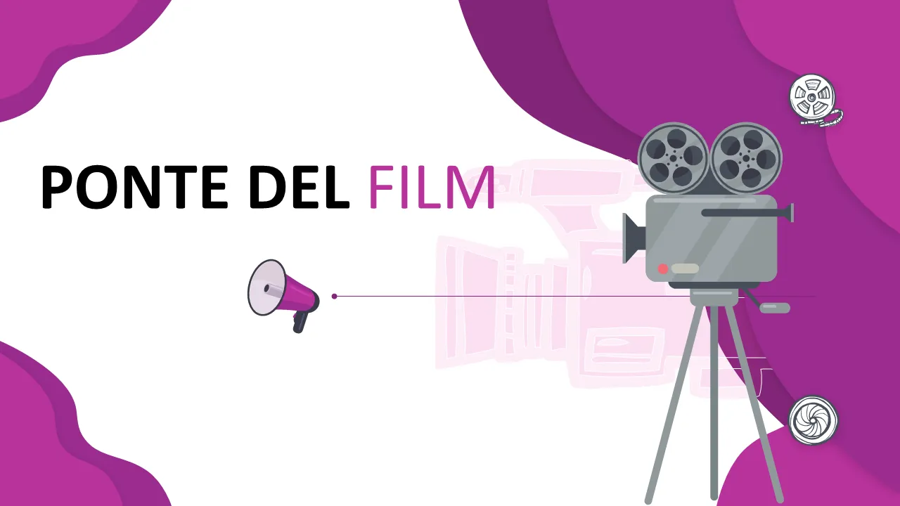 Modello PowerPoint a tema cinematografico: creativo e coinvolgente - Slide 1