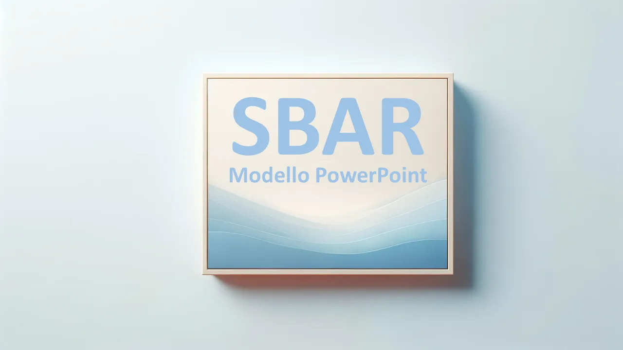 Modello PowerPoint Sbar per presentazioni aziendali