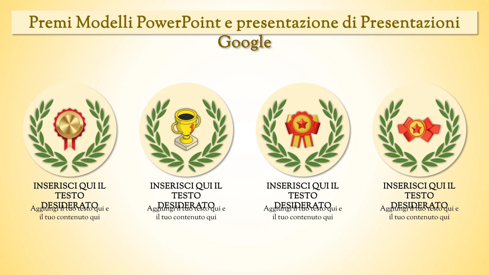 Premi Modelli PowerPoint per presentazioni di Presentazioni Google