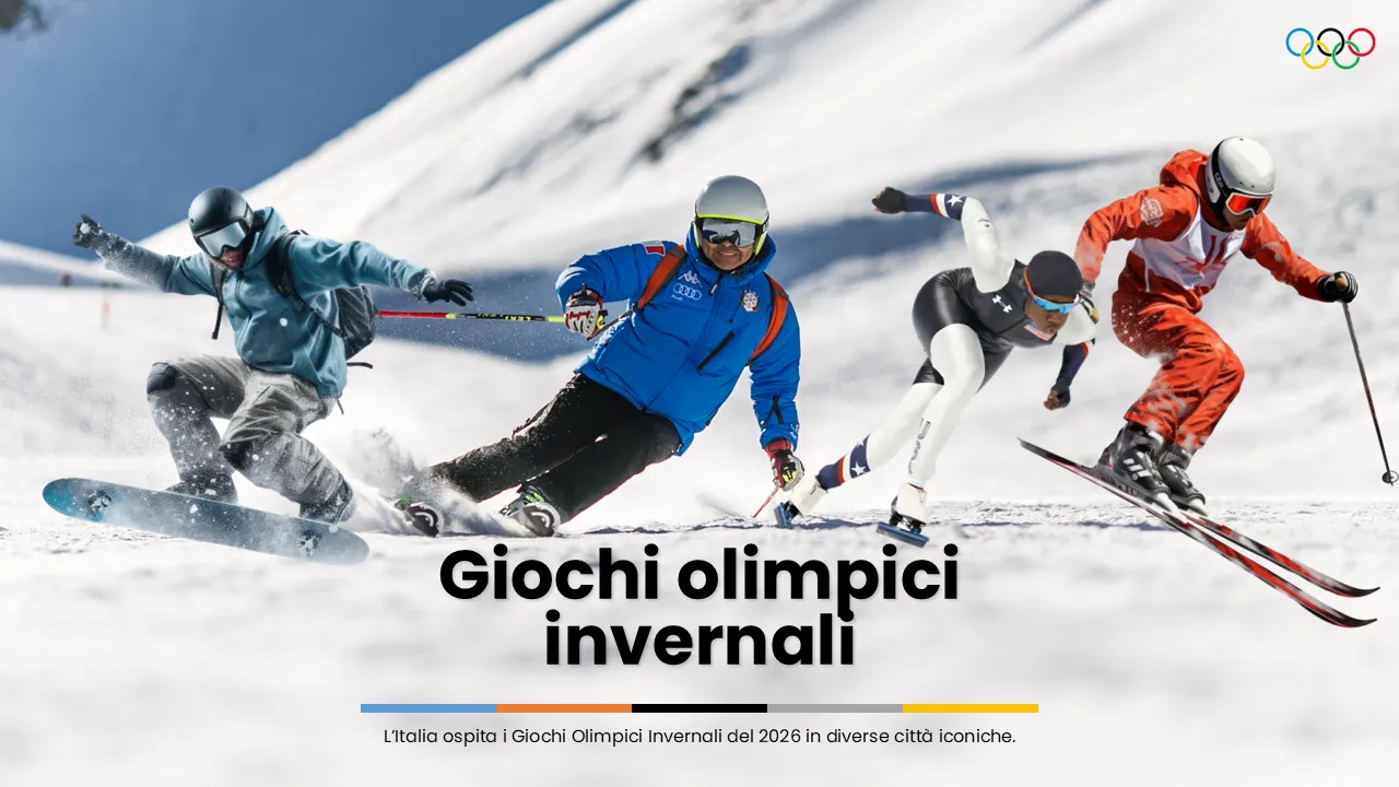 Prova il modello PowerPoint olimpico